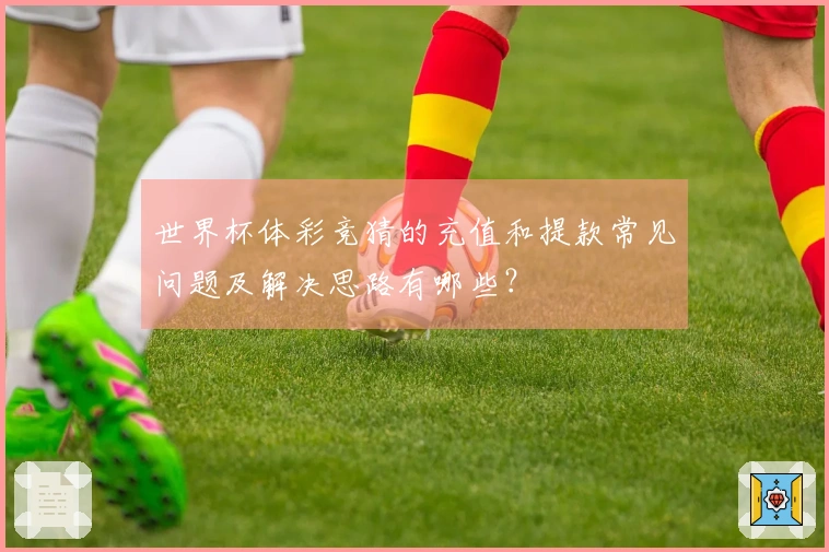 世界杯体彩竞猜的充值和提款常见问题及解决思路有哪些?